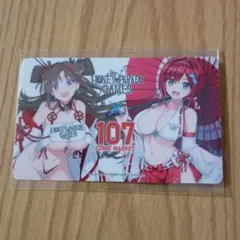 【C107】非売品 ドルウェブ&シノマス コラボ特製ステッカー(会場限定)