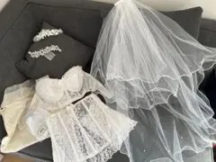 ウェディングベール・ブライダルインナー・ティアラ等7点セット
