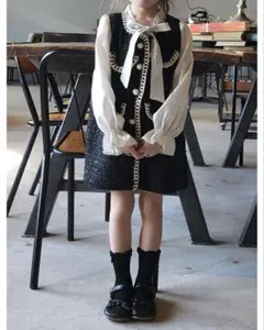 Laule'a ツイードワンピース140