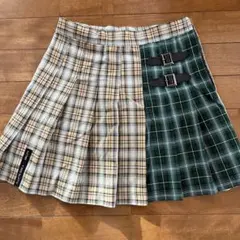 Pink Latte ピンクラテ チェック柄プリーツスカート XS 美品