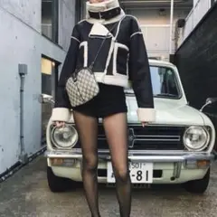 【極美品】juemi ジュエミ　ムートンジャケット　ショート丈　ジャケット 極美品】juemi ジュエミムートンジャケットショート丈ジャケット