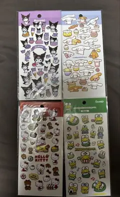 『新品・未使用』サンリオシールセット4枚