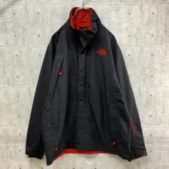 am5202 ノースフェイスナイロンジャンパー ダークグレー　M