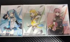 オンゲキ 初音ミク 鏡音リン 巡音ルカ 3枚セット