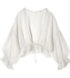 GRL シフォンシアーカーディガン