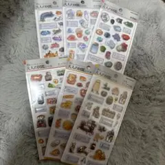 【正規品】大人の図鑑シール3D 6種セット 新作 コンプリート