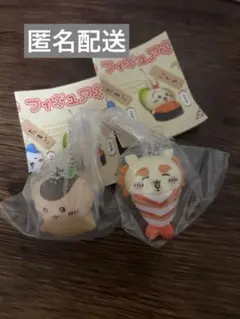 ちいかわ　寿司 フィギュアキーホルダー シーサー、くりまんじゅう　お寿司　ガチャ