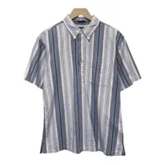 Sugar cane シュガーケーン　半袖チェックBDシャツ　ハーフボタン　Lのサムネイル