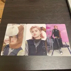 INI NEW YEAR POPUP ランダムトレカ 松田迅 3枚セット