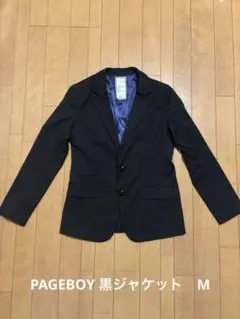 PAGEBOY テーラードジャケット　黒　Mサイズのサムネイル