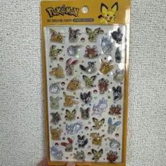 ポケモン ドロップシール　韓国限定