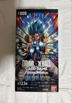 ドラゴンボール FB09 デュアルエボリューション box テープカット