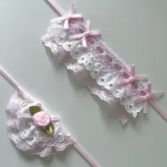 No173 ハンドメイドぬい服　ヘッドドレススタイ