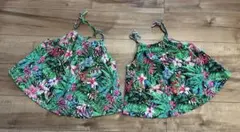 ZARA girlsキッズキャミソール姉妹コーデ122cm 128cm2枚