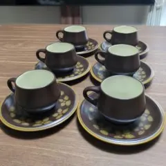 Noritake Folkstone カップソーサー 6客セット