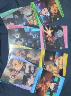 鬼滅の刃 クリアファイル 8枚セット　くら寿司