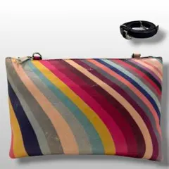 Paul Smith ポールスミス　ショルダーバッグ　レザー　サコッシュ　413