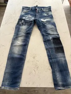 DSQUARED2 20SS Slim Jean ロゴバンド ペイント 48 - メルカリ