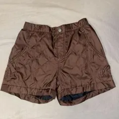 prince プリンス キルティング ショートパンツ ブラウン テニスウェア
