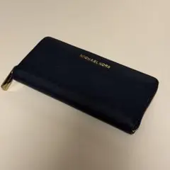 MICHAEL KORS ネイビー 長財布