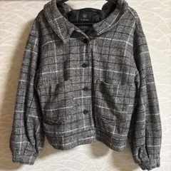 w closet チェック柄ジャケット