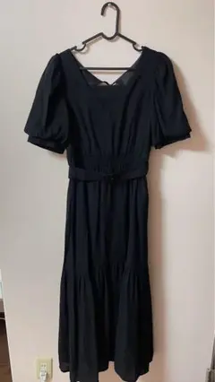 美品　OLIVE des OLIVE ブラック　ロングワンピース