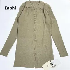☆Eaphi RANDOM WAVE KNIT SHIRT☆beige ベージュ