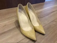 DIANA ダイアナ エナメルパンプス ベージュ