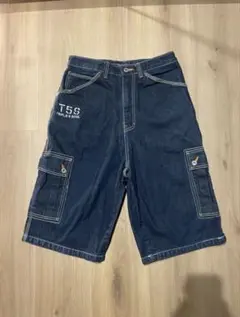 TRIPLE 5 SOUL デニム カーゴショートパンツのサムネイル
