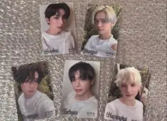 txt starkissed ユニバ特典　クリアトレカ5枚　未開封②