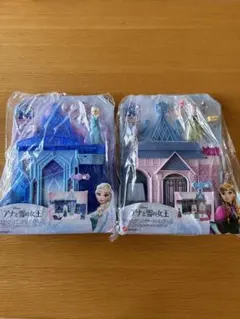 【新品未使用】アナと雪の女王 エルサとアナのミニドールセット