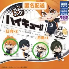 でふぉフィグ　ハイキュー!! 日向&月島(3個セット)