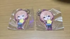 学マス むぎゅみにラバーキーホルダー 姫崎莉波 2個セット