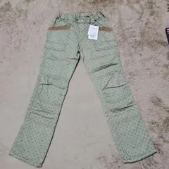 Branshes ドット柄 Green長ズボン 140cm