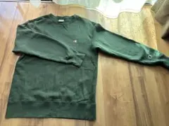 Champion グリーン スウェット M