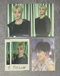 SEVENTEENセブチ Follow/アゲイントレカ インスタントフォトセット