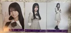 乃木坂46 生写真 瀬戸口心月 6期生スペシャル 制服 3種コンプ
