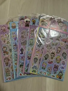 【最終値下げ】ラブブ シール シート 6枚セット