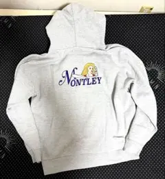 Montley グレー フード付きパーカー サイズ3 XL