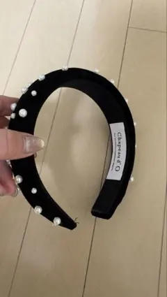 Chipad O パール付きカチューシャ