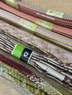 【未使用品】和装小物 　帯締め6本セット