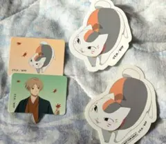 夏目友人帳　ニャンコ先生　ステッカー　ピック