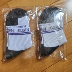 GOSEN ソックス 22-25cm 新品未使用 2足セットのサムネイル