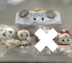 4点まとめ売り　タグ付　mikko スフレ　ぬいぐるみ　おそろいチェック　他