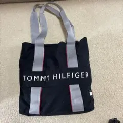 激安★TOMMY HILFIGER トートバッグ 黒のサムネイル
