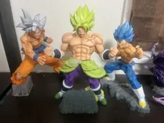 ドラゴンボール　フィギュア　ブロリー　キラベジ　身勝手の極意　合計3体のサムネイル