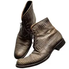 2007aw dsquared2 crocodile leather bootsのサムネイル