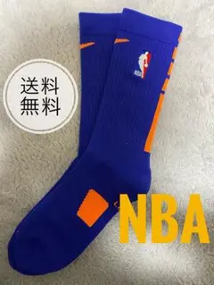 NBA 紫オレンジ ソックス