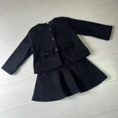 ベビードレス　セットアップ 結婚式　冠婚葬祭　ベビー90 ワンピース　ベビー服