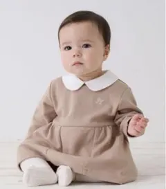 Polo Baby ベージュ ワンピース 70cm　ポロ